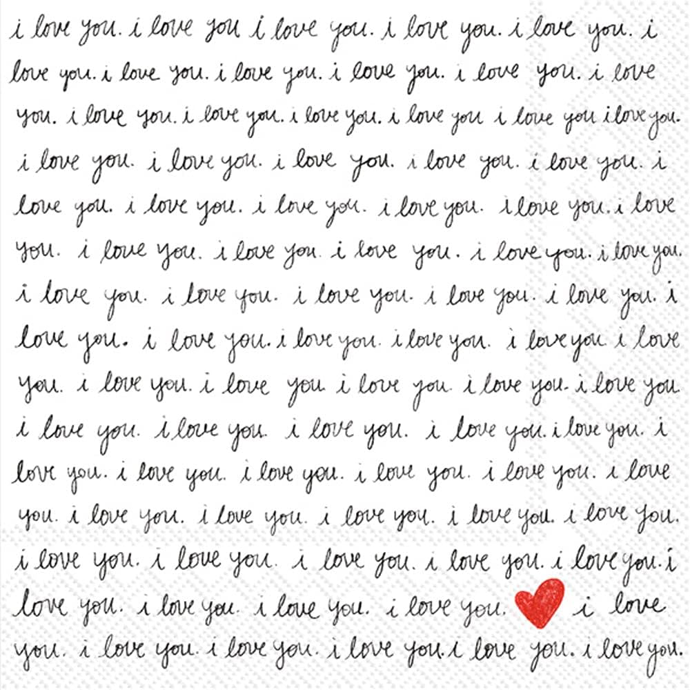 Boston International IHR 3Ply Paper Napkins, 20Count Lunch Size