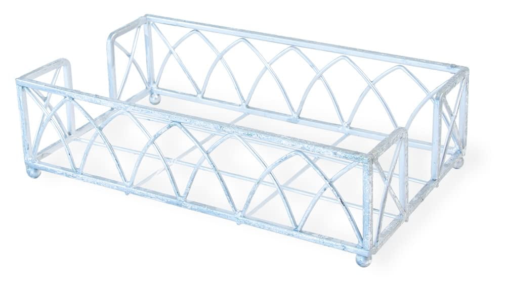 Silver Metal Arch Design Guest Napkin Holder