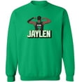 thumbnail image 1 of Boston Jaylen Brown Flex Dunk Champs Crew Neck Sweatshirt, 1 of 1