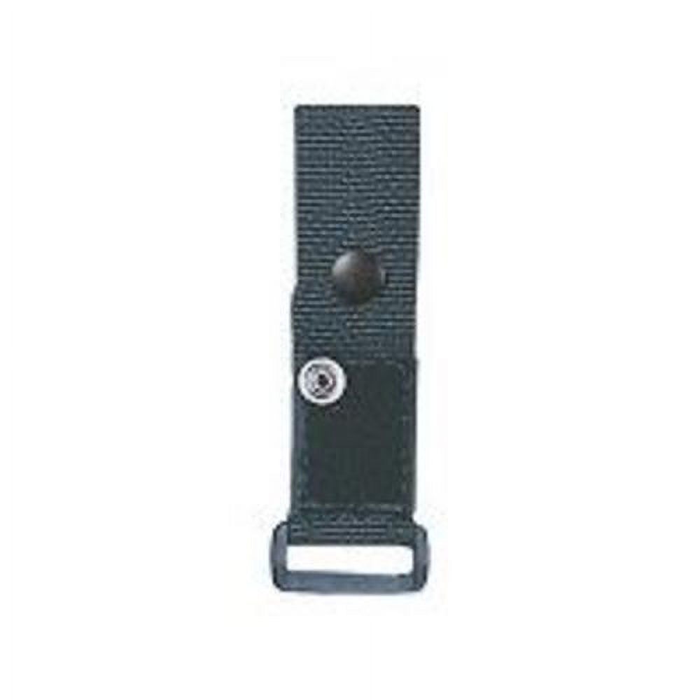 Boston Leather Epaulet Mike Holder Snap Slot, Black -