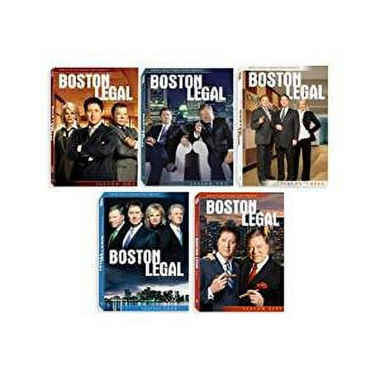 Boston Legal Season 1-5 DVD Complete Collection - Walmart.com