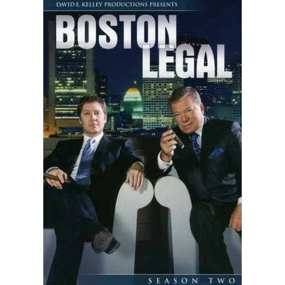 Boston Legal Second Season 2 Complete - DVD - Bonus Season 1 Ep- 1-8