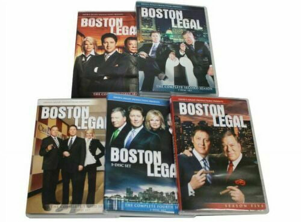 Boston Legal TV Show Complete Box Set - Seasons 1-5 (DVD