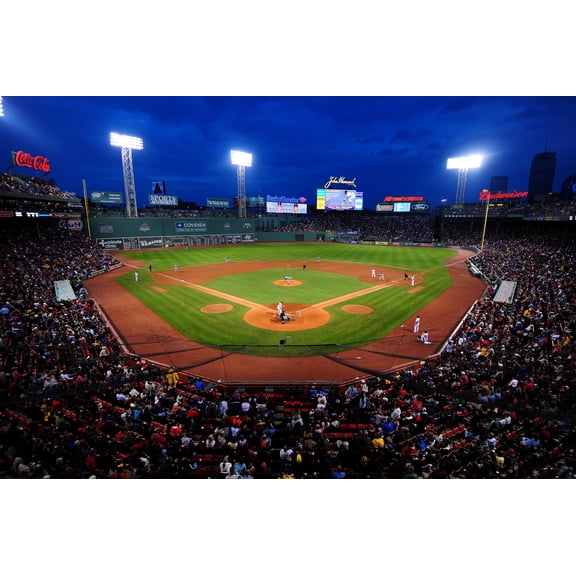 Boston Light  Fenway Park Custom Printed Ink Lite Commercial Grade LED Light Panel