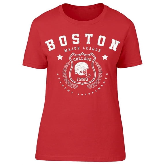Boston Major League T-Shirt Women -Image by Shutterstock, Female Large