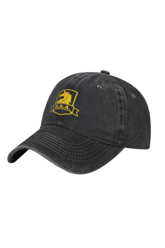 Boston Marathon Logo Hat Adjustable Baseball Cap Cotton Cowboy Hat, Fashionable For Man Woman