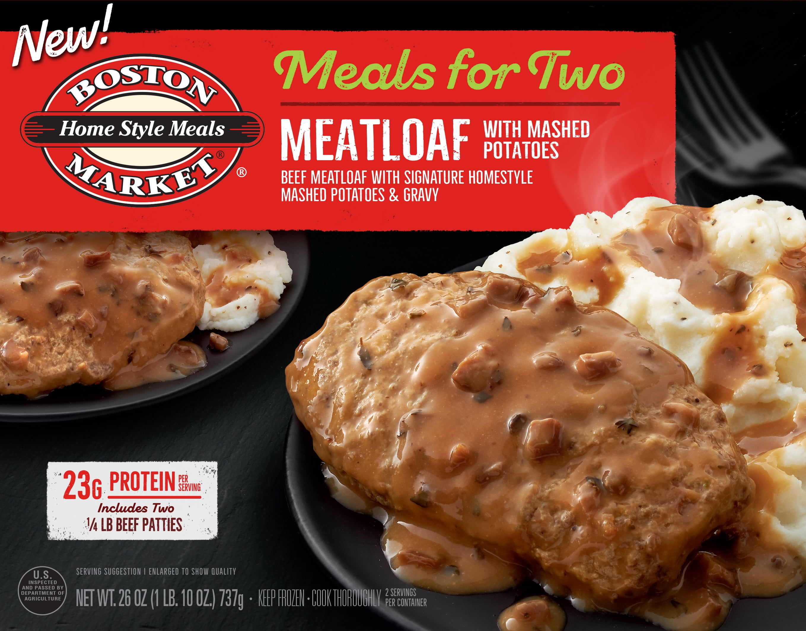 Boston Market Meals For Two Meatloaf