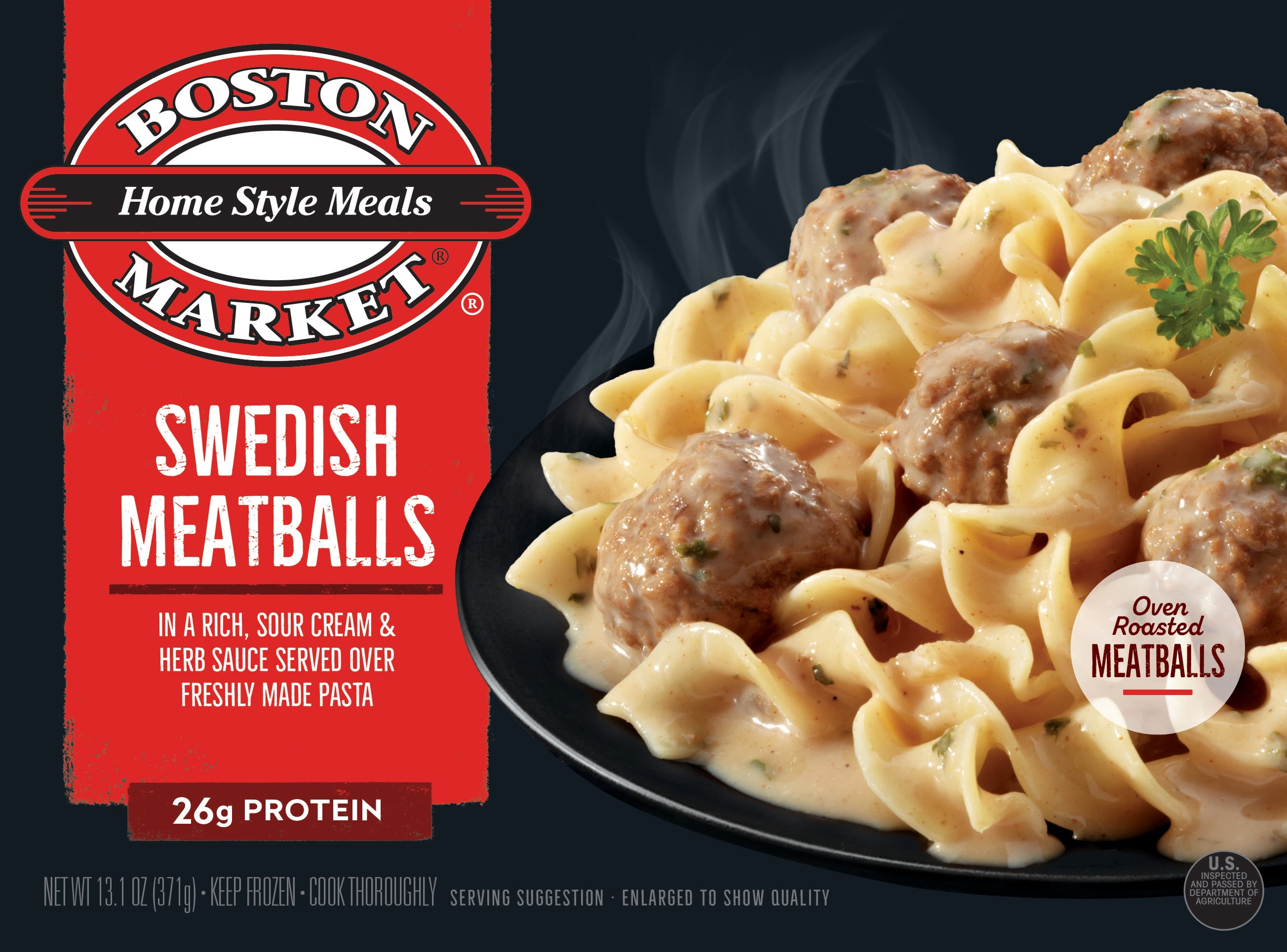 Boston Market Swedish Meatballs Meal 13.1 Oz. (Frozen Dinner)