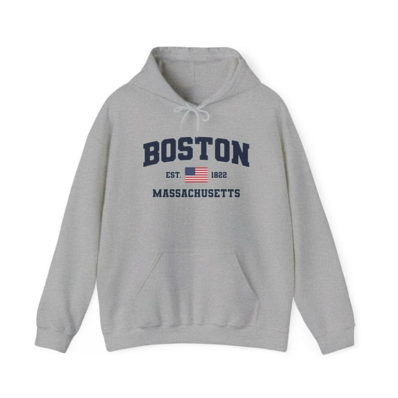 Boston Massachusetts Hoodie Gifts Hooded Sweatshirt Pullover Shirt