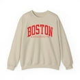 thumbnail image 1 of Boston Massachusetts Sweatshirt Gifts Crew Neck Shirt Long Sleeve Unisex, 1 of 7