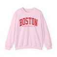 thumbnail image 1 of Boston Massachusetts Sweatshirt Gifts Crew Neck Shirt Long Sleeve Unisex, 1 of 7