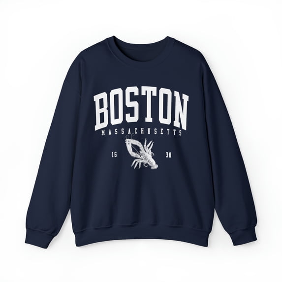 Boston Massachusetts Sweatshirt, Gifts, Crewneck
