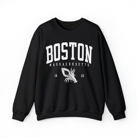 Boston Massachusetts Sweatshirt, Gifts, Crewneck