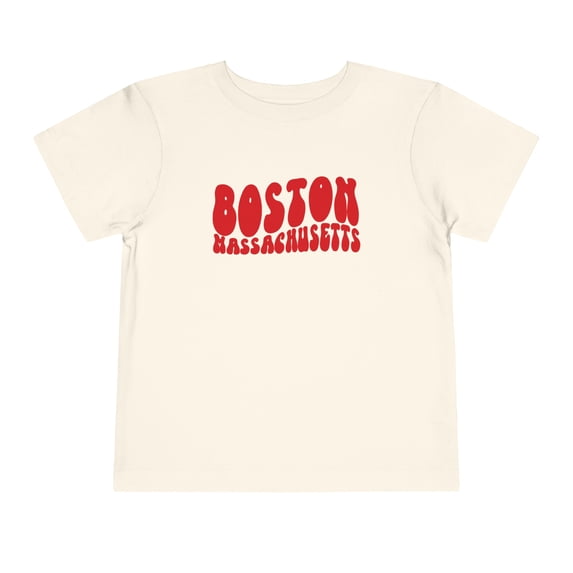 Boston Massachusetts Toddler Shirt Gifts Boy Girl Size 2T-5T