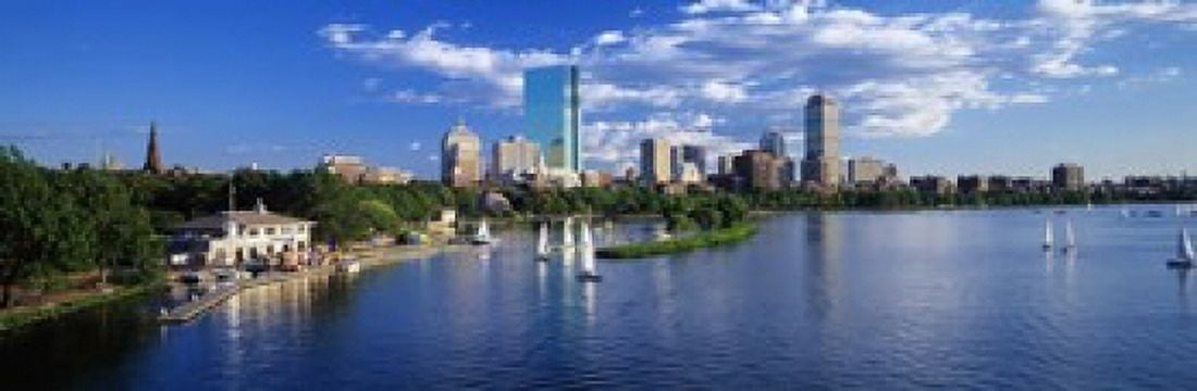 Boston Massachusetts USA Canvas Art - Panoramic Images (18 x 6)