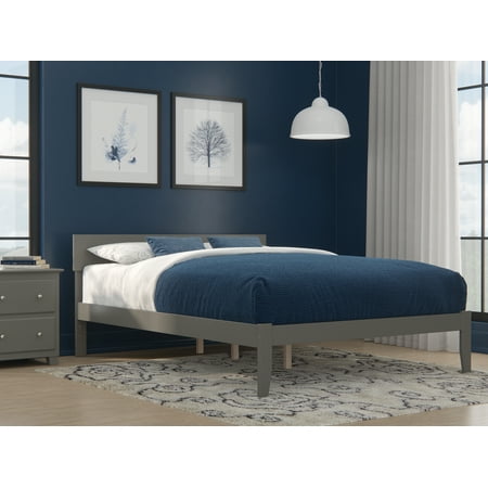Boston Queen Bed in Grey
