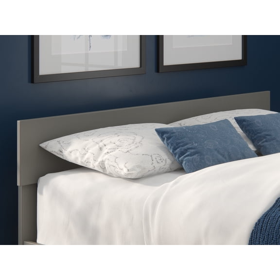 Boston Queen Headboard in Grey