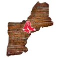 thumbnail image 1 of Boston Red Sox 12'' Road Map State Cutout Sign, 1 of 1