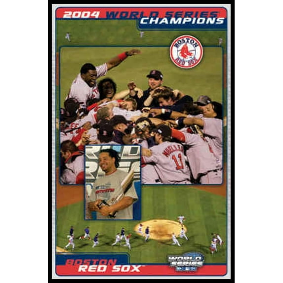 Boston Red Sox 2004 MLB Celebration Poster by (22 x 34)