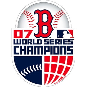 Boston Red Sox 2007 World Series Champs Car Magnet