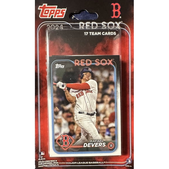 Boston Red Sox 2024 Topps MLB 17 Card Team Set