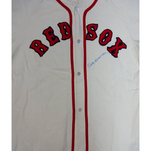 Boston Red Sox Billy Herman Autographed White Jersey PSA/DNA #V11073