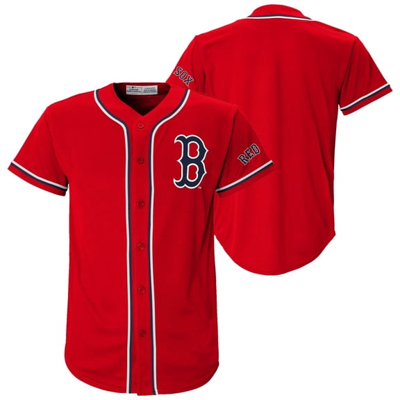 MLB Boston Red Sox Youth Secondary Color Synthetic Jersey