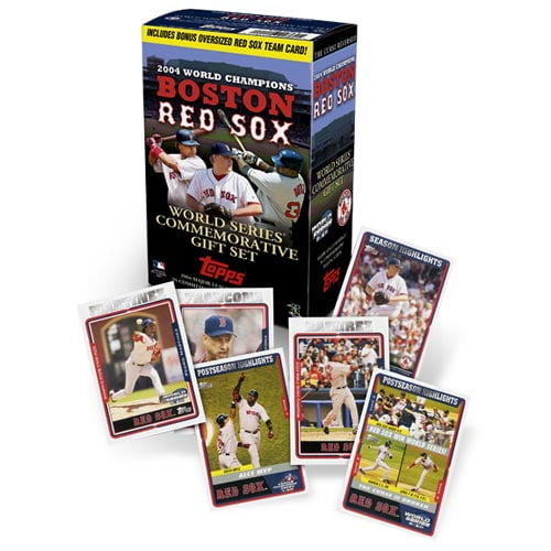 Boston Red Sox Commemorative World Series 55-Card Gift Set