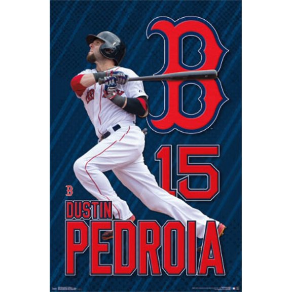 Boston Red Sox - Dustin Pedroia 2015 Poster Print (22 x 34)
