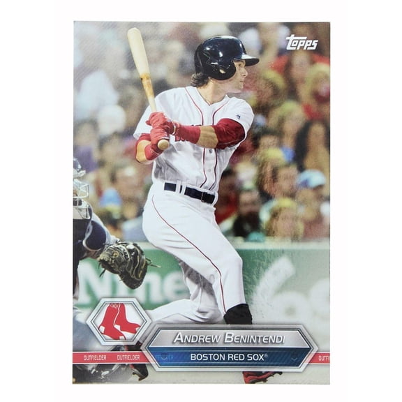 Boston Red Sox MLB Crate Exclusive Topps Card #50 - Andrew Benintendi