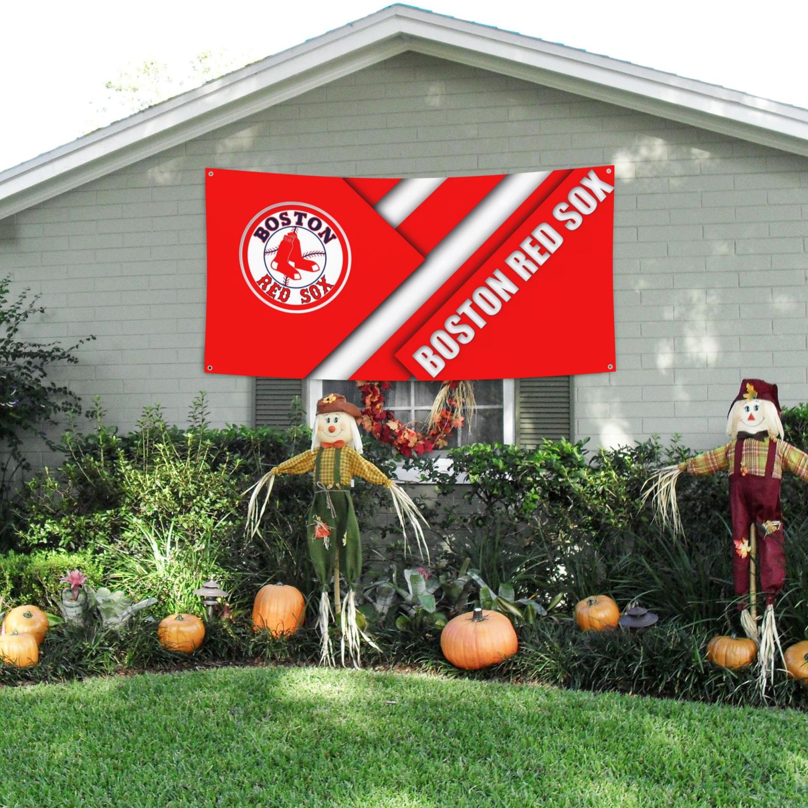 Boston_Red_Sox Party Banner Outdoor banners hanging flags during
