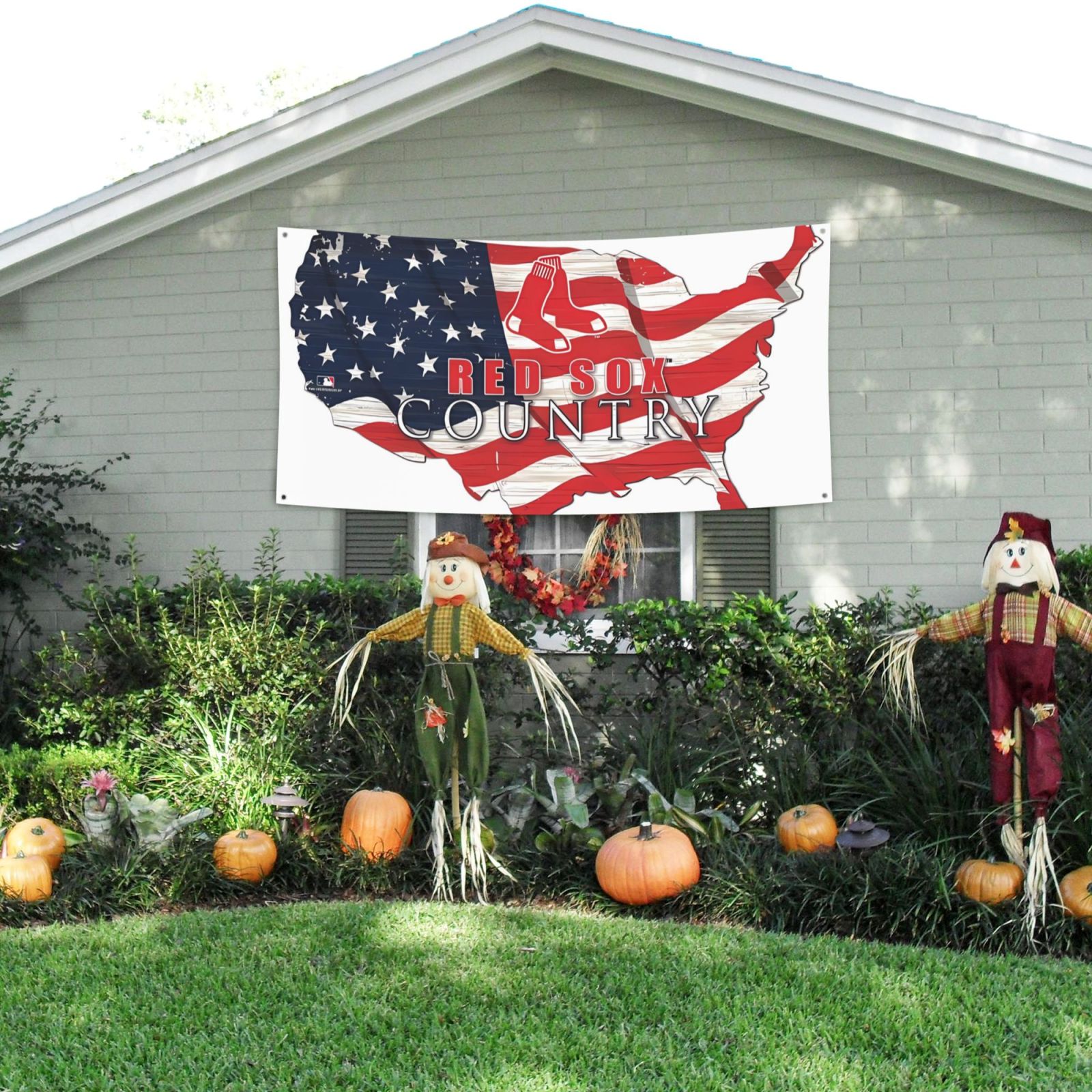 Boston_Red_Sox Party Banner Outdoor banners hanging flags during