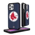 thumbnail image 1 of Boston Red Sox Pinstripe Cooperstown Design iPhone Rugged Case, 1 of 1