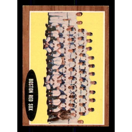 Boston Red Sox TC Card 1962 Topps #334