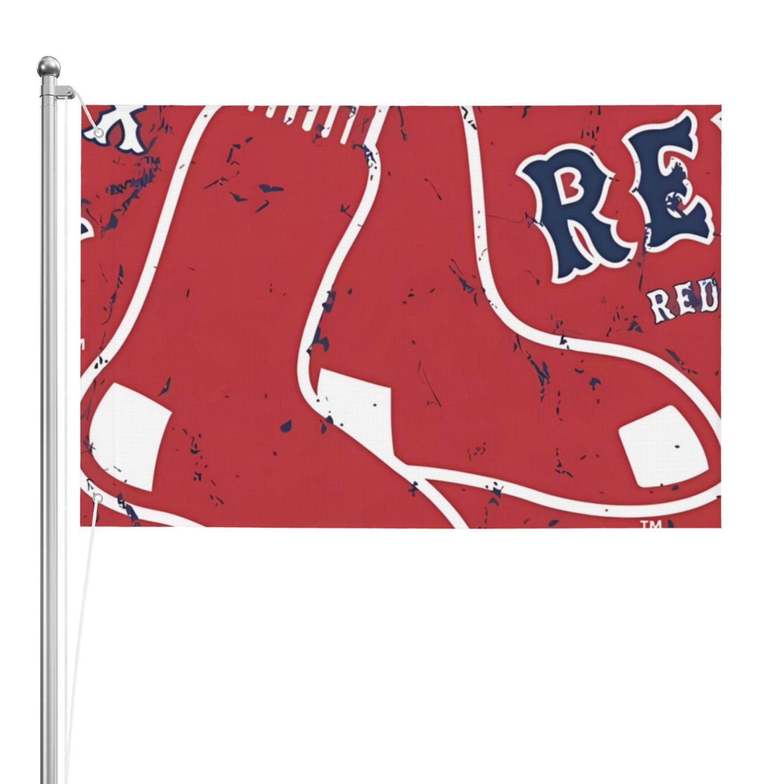 Boston_Red_Sox Three Layer Double Sided Flag rugby Fans Decorative