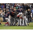 thumbnail image 1 of Boston Red Sox Unsigned 2018 World Series Champions Team Dogpile Celebration Photograph, 1 of 1