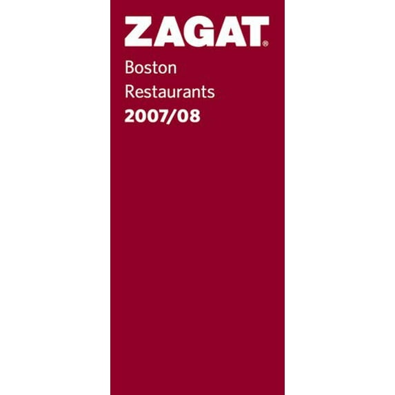 Pre-Owned Boston Restaurants 2007/08 (Zagat Guides) Paperback