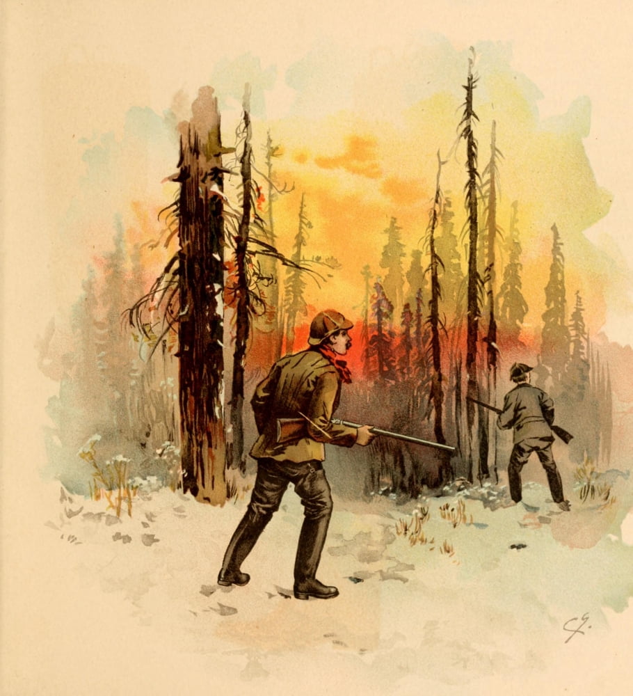 Boston Rubber Shoe Company Catalogue 1896 Hunting Shooting Canvas Art - Charles Graham (18 x 24)
