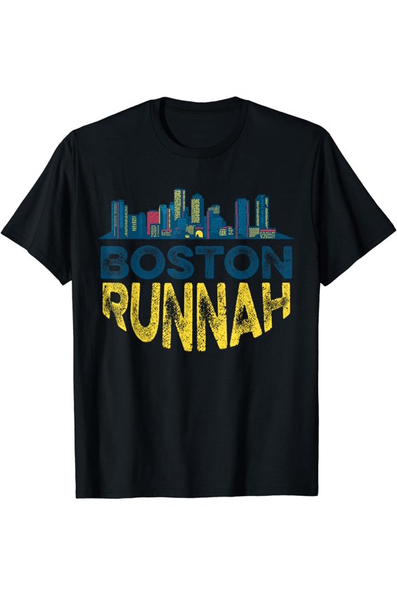 Boston Runnah Marathon Qualifier Runner Running T-Shirt
