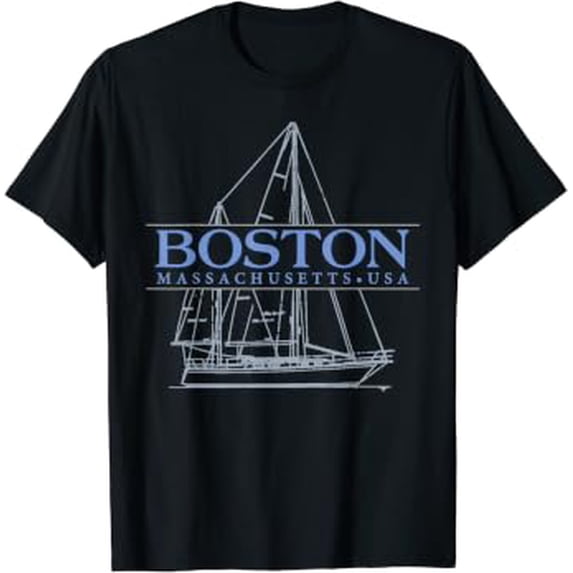 Boston Sailing souvenir T-Shirt