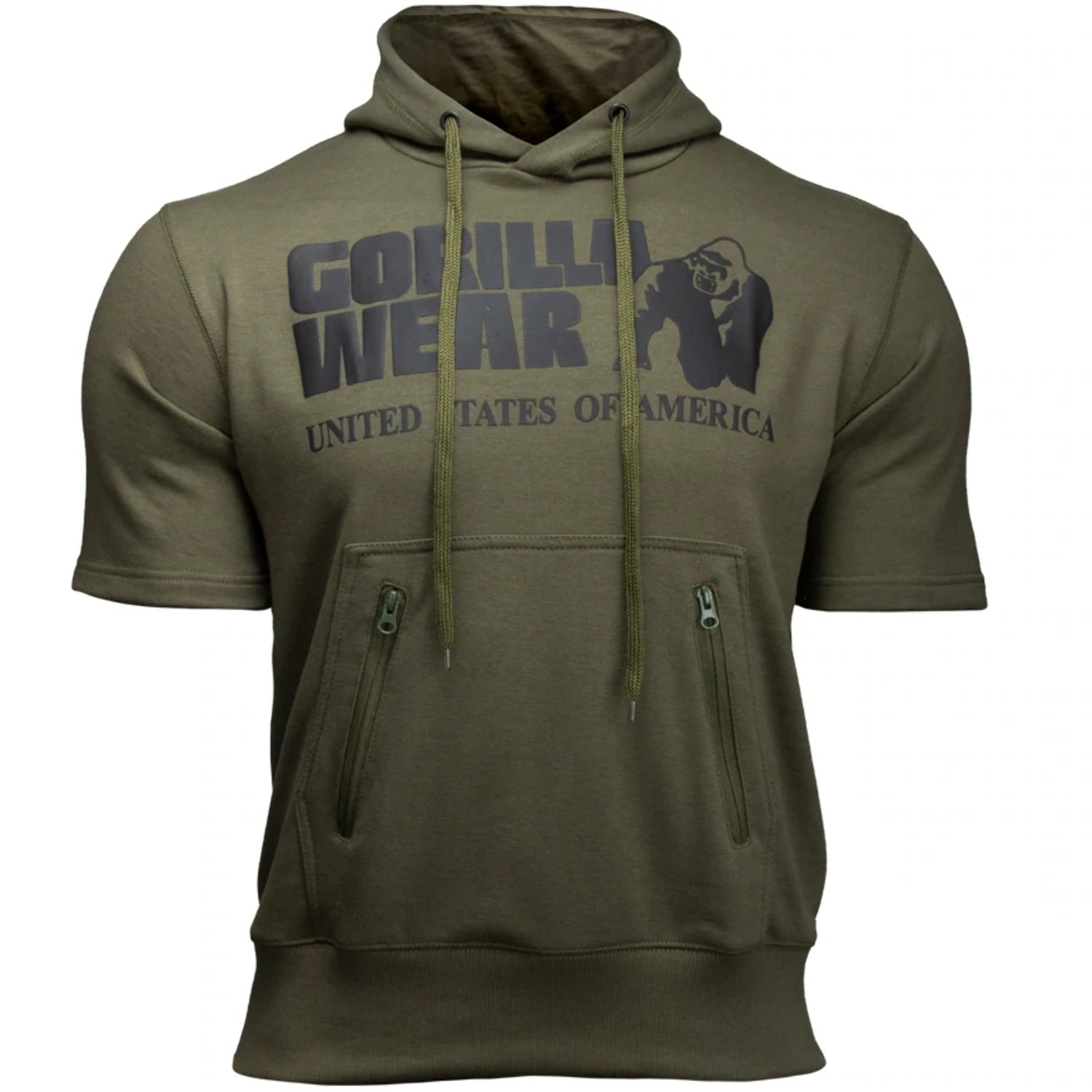 Gorilla wear boston short sleeve hoodie sale
