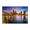 thumbnail image 1 of The Boston Skyline 02 - Boston Massachusetts Photography Cityscape Skyline Harbor Nightlife Architecture Sunset Travel Poster Unframed Wall Art Print 40 x 60 inches, 1 of 7