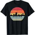 thumbnail image 1 of Boston Souvenir Shirt. Retro Style USA Skyline T-Shirt, 1 of 4