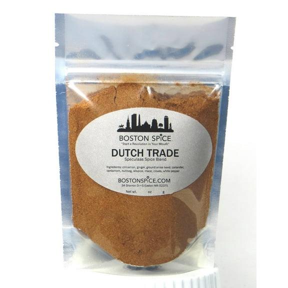 Boston Spice Dutch Trade Speculaas Speculoos Spekulatius Baking Seasoning Mix Blend Windmill Cookies Cakes Fudge Pancakes Ice Cream Dessert Brownies 2 Cups wt. 8oz/227g