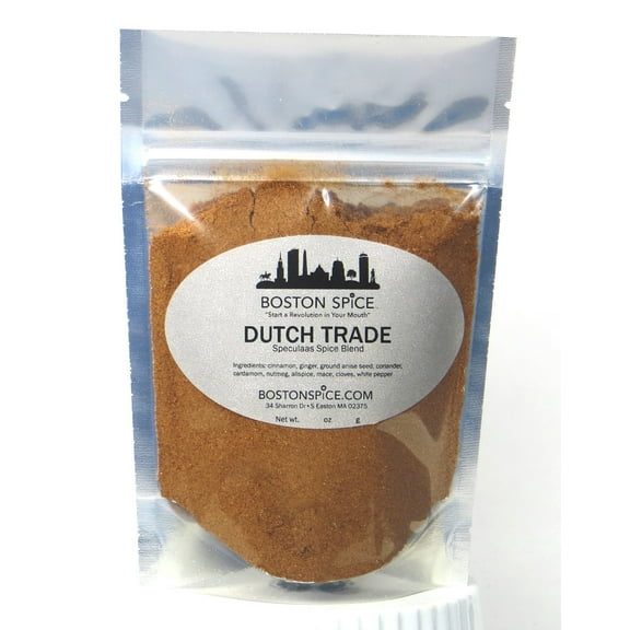 Boston Spice Dutch Trade Speculaas Speculoos Spekulatius Handmade Baking Seasoning Mix Blend Windmill Cookies Cakes Fudge Pancakes Dessert Brownies Add To Protein Shakes Smoothies 1/4Cup wt. 1oz/29g