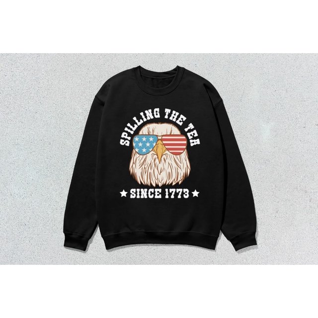 Boston Tea Party Tshirt America Flag 1776 USA Freedom Unisex Heavy