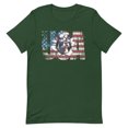 thumbnail image 1 of Boston Terrier 4th July Memorial Day USA (Forest, 2XL), 1 of 1