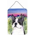 thumbnail image 1 of Boston Terrier Aluminium Metal Wall Or Door Hanging Prints, 1 of 1