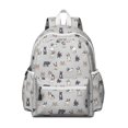 thumbnail image 1 of Boston Terrier Backpack for School,Cute School Bag,Schoolbag with Adjustable Shoulder Straps & Padded Back,13.4"x11"x4.7", 1 of 6