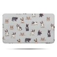 thumbnail image 1 of Boston Terrier Bathroom Rugs Mat,Non Slip Microfiber Bathroom Rug,Rubber Backing,Soft Bathroom Mats for Bathroom Floor,Tub and Shower,17x30in(43x75cm), 1 of 5